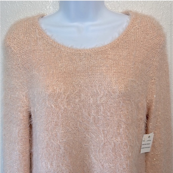 NWT Nurture Soft Pink Balletcore Sweater - Picture 2 of 14